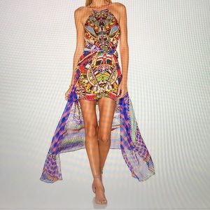 Camilla Sheer Overlay Dress